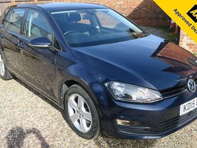 Used VW Golf VII Match 2015 Blue Hatchback