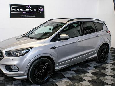 Used Ford Kuga ST-Line 150 HP (110 kW) 2018 Silver SUV