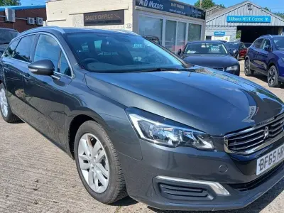 Käytetty Peugeot 508 SW Active 120 HP (88 kW) 2015 Harmaa Farmari