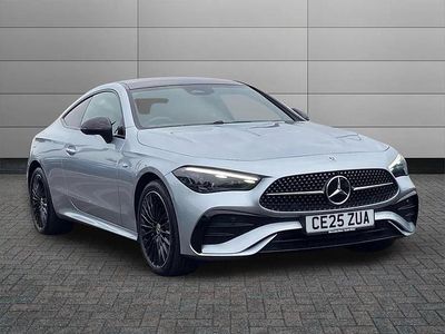 Silver Used 2025 Mercedes CLE300 Edition Coupe | £54,595 (Expensive)
