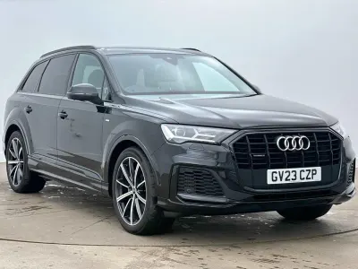 Used Audi Q7 Black Edition 340 HP (250 kW) 2023 Black SUV