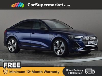 Used Audi e-tron Black Edition 230 kW (313 HP) 2022 Blue SUV