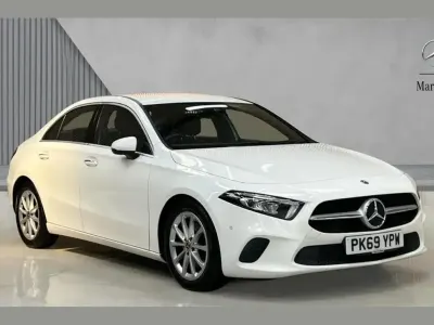 Used Mercedes A200 Premium 161 HP (118 kW) 2019 White Sedan