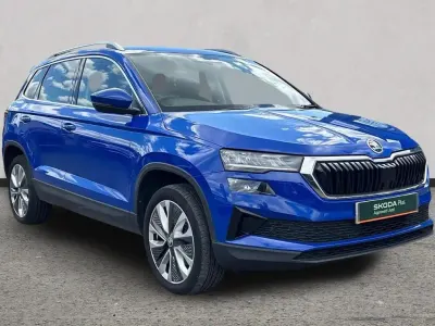 Used Skoda Karoq SE L 113 HP (83 kW) 2023 Energy blue SUV