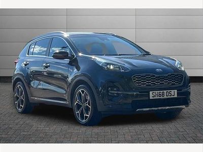 Used Kia Sportage GT-Line 174 HP (127 kW) 2018 Black SUV