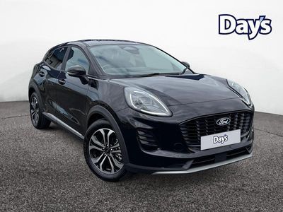 Black New 2025 Ford Puma Titanium SUV | £20,156