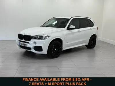 Used BMW X5 M Sport 313 HP (230 kW) 2018 White SUV