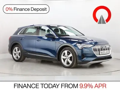 Used Audi e-tron Advanced 230 kW (313 HP) 2020 Blue SUV