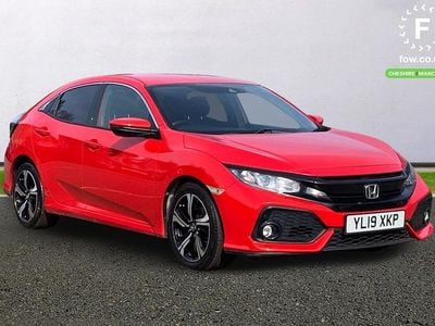 Used Honda Civic SR 126 HP (92 kW) 2019 Red Hatchback