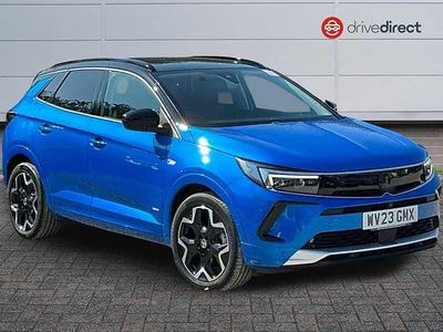 Used Vauxhall Grandland X Ultimate 2023 Blue SUV
