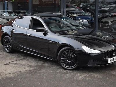 Black Used 2016 Maserati Ghibli Sedan | £13,990 (Fair price)