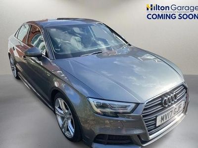 Used Audi A3 S-Line 150 HP (110 kW) 2017 Grey Sedan