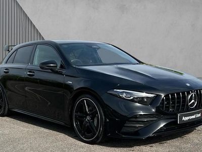 Used Mercedes A35 AMG Premium Plus 306 HP (225 kW) 2024 Cosmos black metallic