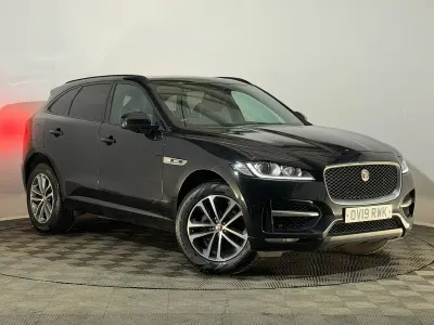 Used Jaguar F-Pace R-Sport 180 HP (132 kW) 2019 Black SUV