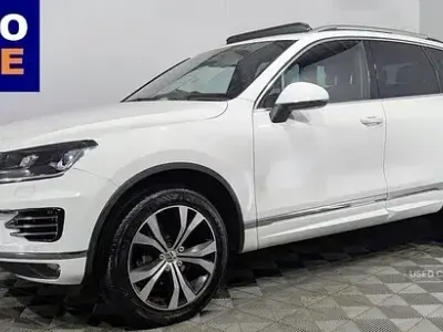 Used VW Touareg R-line 262 HP (192 kW) 2015 White SUV