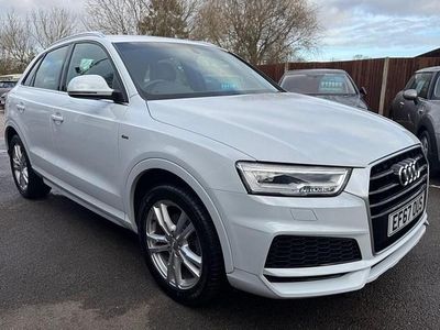 White Used 2017 Audi Q3 S-Line SUV | £13,969 (Fair price)