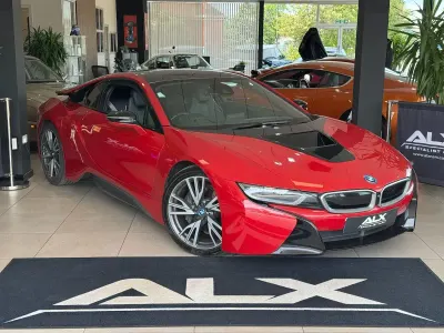 Used BMW i8 Performance 362 HP (266 kW) 2016 Red Coupe