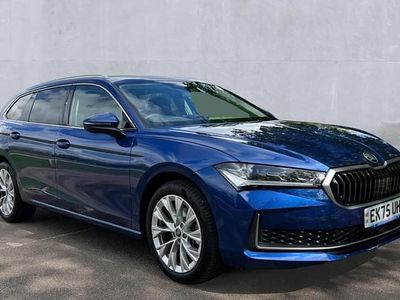 Used Skoda Superb SE L 150 HP (110 kW) 2025 Cobalt blue