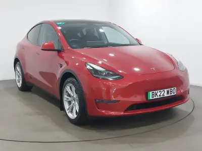 Used Tesla Model Y Long Range AWD 11 kW (15 HP) 2022 Red SUV