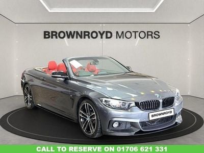 Usado BMW 420 M Sport 184 HP (135 kW) 2018 Cinzento Cabrios