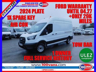 Used Ford Transit 130 HP (95 kW) 2024 White Van