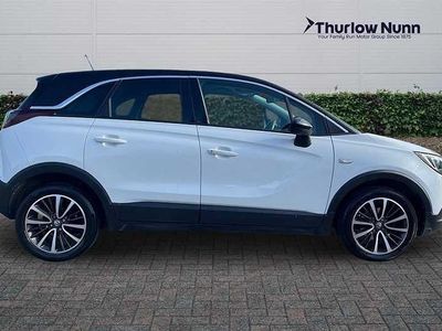 Used Vauxhall Crossland X Elite 120 HP (88 kW) 2019 Summit white SUV