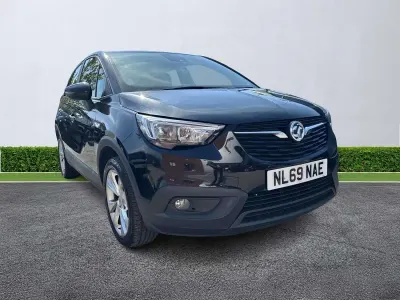 Used Vauxhall Crossland X S 110 HP (80 kW) 2019 Black SUV