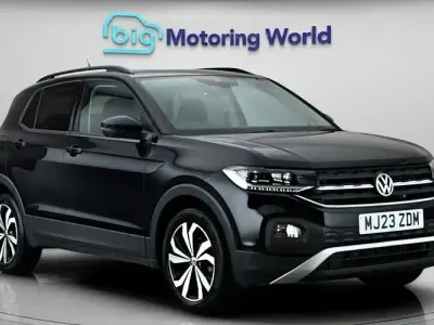 Used VW T-Cross Black Edition 110 HP (80 kW) 2023 Black SUV