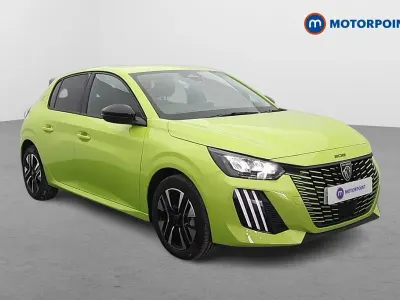 Ny Peugeot 208 Allure 2026 Gul Halvkombi