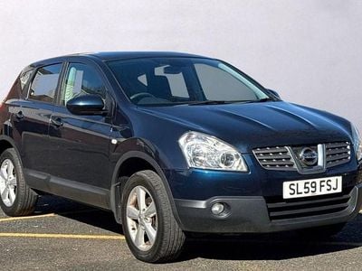 Used Nissan Qashqai Acenta 113 HP (83 kW) 2009 Blue SUV