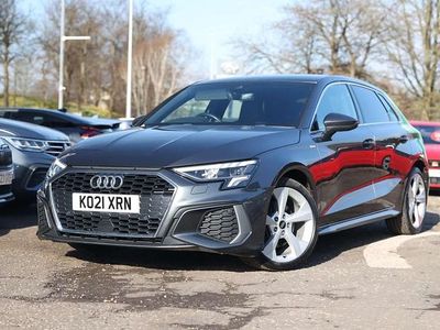 Used Audi A3 S-Line 116 HP (85 kW) 2021 Grey Sedan