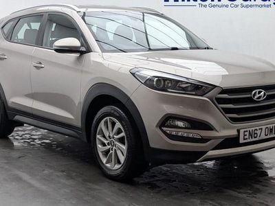 Beige Used 2017 Hyundai Tucson SE SUV | £10,250 (Fair price)