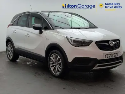 Used Vauxhall Crossland X 110 HP (80 kW) 2020 White SUV
