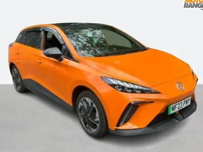 Used MG MG4 EV Trophy 319 kW (435 HP) 2023 Orange Hatchback