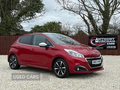 Used Peugeot 208 Allure Premium 2018 Red Hatchback