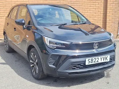 Used Vauxhall Crossland Design Edition 2022 Black SUV