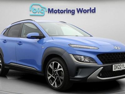 Second-hand Hyundai Kona Premium 120 CP (88 kW) 2022 Albastru SUV