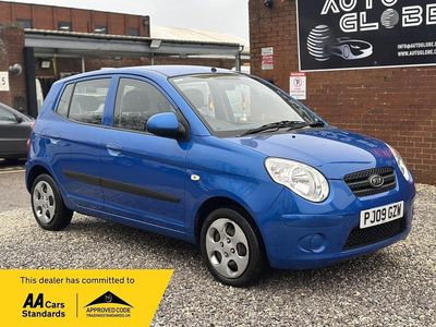 Used Kia Picanto 64 HP (47 kW) 2009 Blue Hatchback