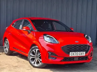 Used Ford Puma ST-Line 125 HP (91 kW) 2020 Red SUV