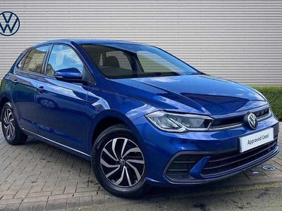 Used VW Polo Life 80 HP (58 kW) 2023 Blue Hatchback