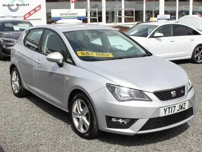 Used Seat Ibiza FR 90 HP (66 kW) 2017 Silver Hatchback