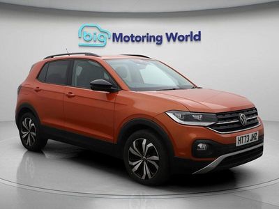 Orange Used 2024 VW T-Cross Black Edition SUV | £18,894 (Good price)