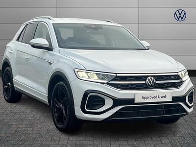 Used VW T-Roc R-line 150 HP (110 kW) 2022 White SUV