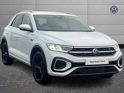 White Used 2022 VW T-Roc R-line SUV | £23,650 (Fair price)