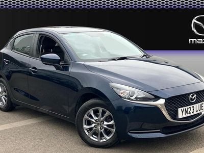 Used Mazda 2 75 HP (55 kW) 2023 Blue Hatchback