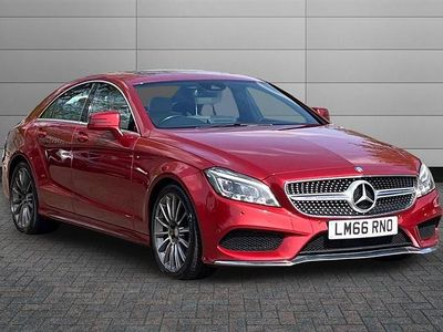 Used Mercedes CLS350 AMG Line Premium 258 HP (189 kW) 2016 Hyacinth red Sedan