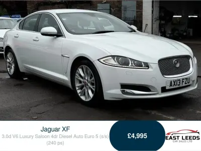 Gebraucht Jaguar XF Luxury 240 PS (176 kW) 2013 Weiß Limousine