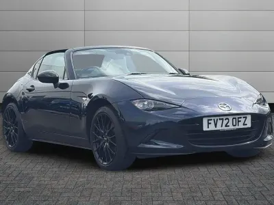 Used Mazda MX5 Inclusive 184 HP (135 kW) 2022 Deep crystal blue Cabriolet