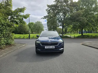 Used Skoda Karoq SE L 150 HP (110 kW) 2023 Blue SUV