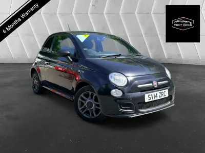 Used Fiat 500 S 69 HP (50 kW) 2014 Black Hatchback